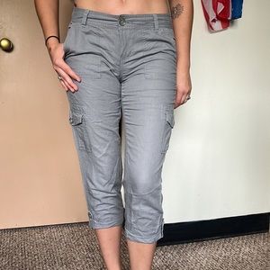 Banana Republic Cotton and linen capris.